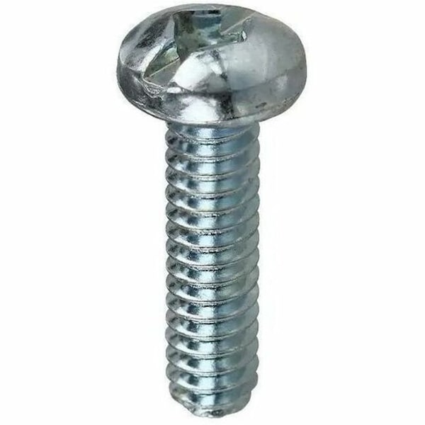 Dottie 1/4"-20 x 1/2 in Combination Slotted/Square Round Machine Screw, Zinc Plated Carbon Steel, 100 PK RMDS1412 - main