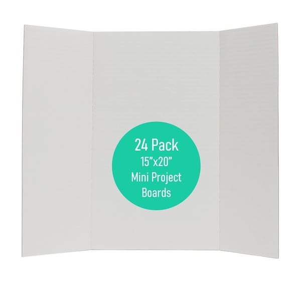 Flipside 15 x 20 1 Ply Mini Project Board Pack of 24 30012-24 - main