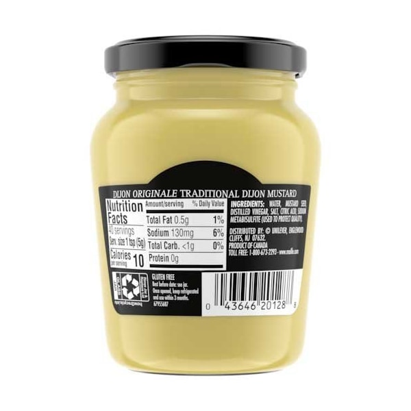 Maille Original Dijon Mustard Condiment, 7.5 Fluid Ounce, 6PK 67360364 - main