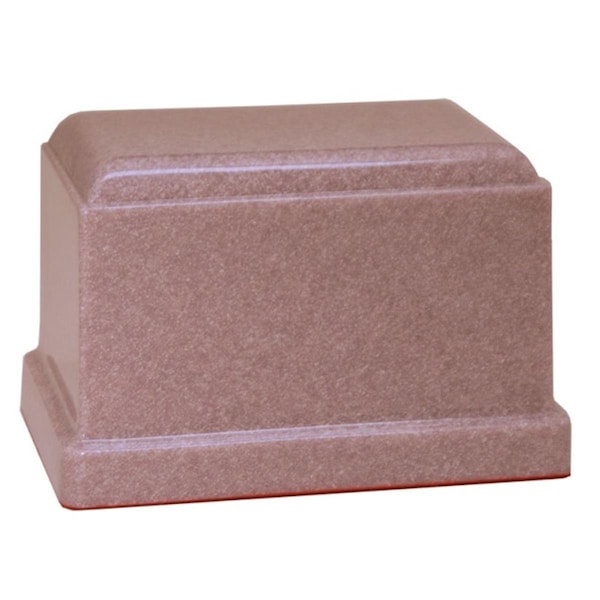 Fasttrack2Fitness Cultured Granite Cremation Oceanic Adult Urn, Heather Plum FA2062576 - main