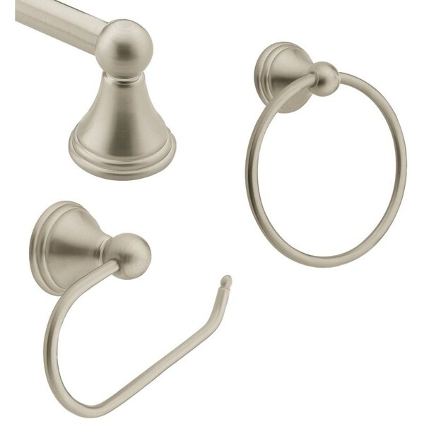 Moen/Faucets 3Pieces Bn Bathroom Set DN8433BN - main