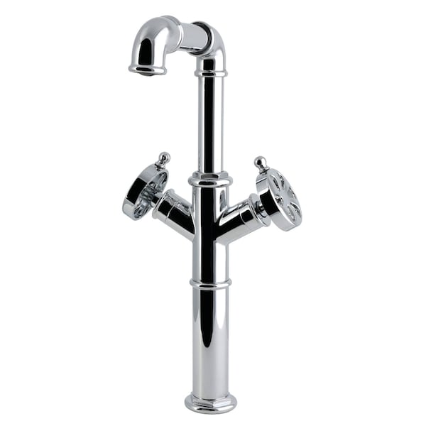 Kingston Brass Double-Handle Vessel Sink Faucet, Polished Chrome LS6601RX - main