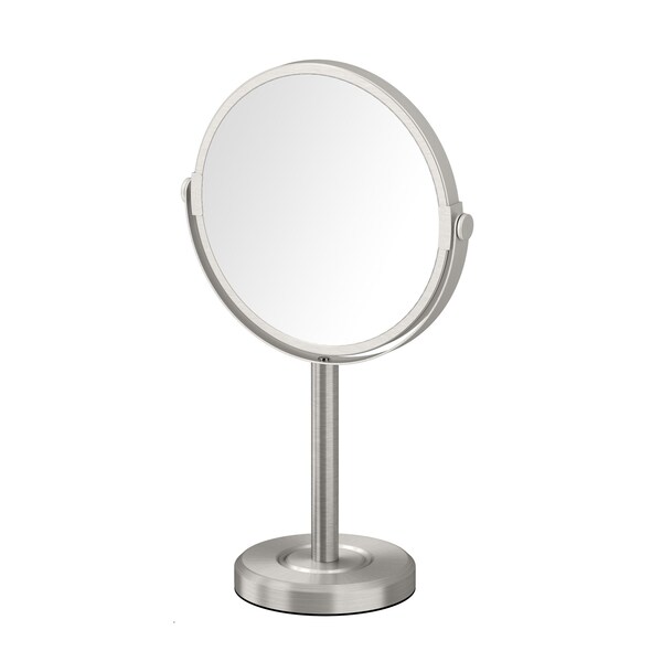 Gatco Latitude II Table Vanity Mirror, Satin Nickel 1386SN - main