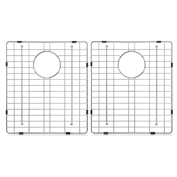 Msi Stainless Steel Sink Grid - Fits 50/50 Double Bowl Handcrafted Sink 32in X 19in ZOR-STL-GRID-0007 - main