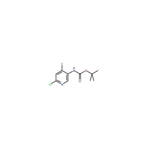 Ak Scientific tert-Butyl 6-chloro-4-iodopyridin-3-ylcarbamate (5g), CAS 400777-00-6 Y6214-5g - main