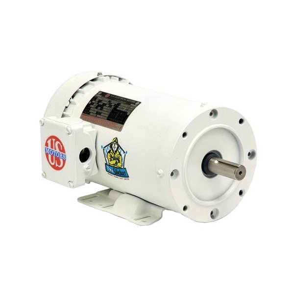 U.S. Motors Motor, 1PH, 2HP, 1800, 115/230V, EFF 81.5 WD2C2PHC - main