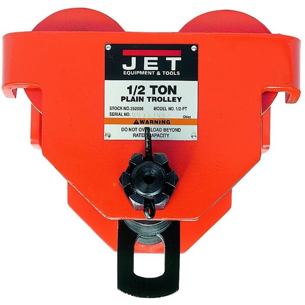 Jet Pt1 1 Ton Plain Trolleyfits 3 Inch8 Inch IBeam 825-252010 - main