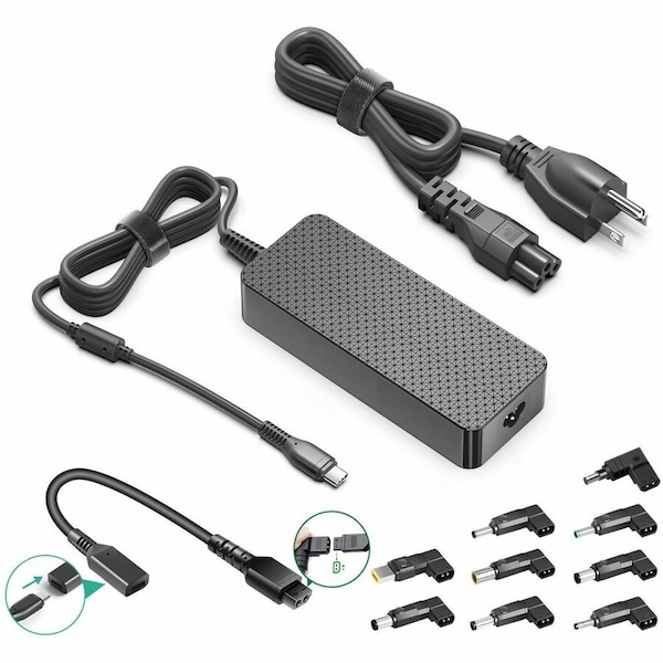 Battery Technology UNIVERSAL AUTO ADPT FOR 100W USB TYPE C 100WUSBC-UNI-BTI - main