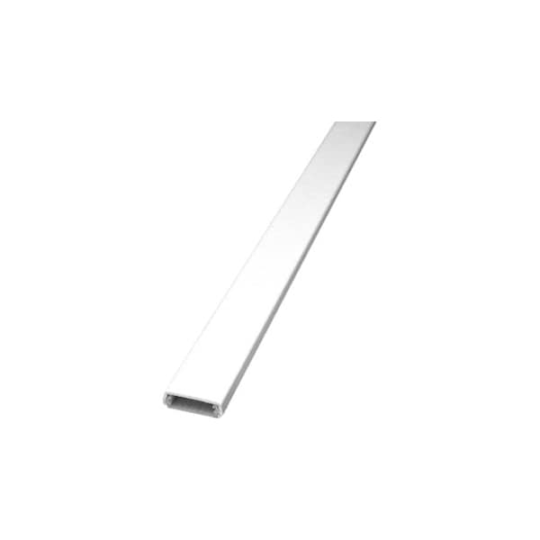 Legrand Cover Plate Raceway, 800 Series, 1 Channel, 1-5/16 in W, 7/16 in H, 5 ft L, Ivory 800BAC - main