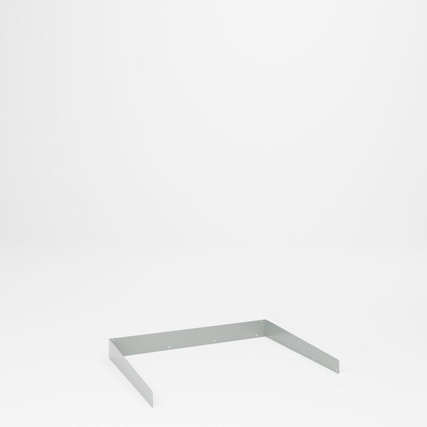 Pucel Side & Back Stop, 36 in W x 48 in L x 5 in H, Black 3648 - main