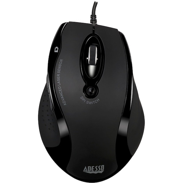 Adesso 6BTN ADJ DPI ERGO OPTICAL MOUSE 800/1200/1600/2400 SCROLL WHEEL iMouseG2 - main
