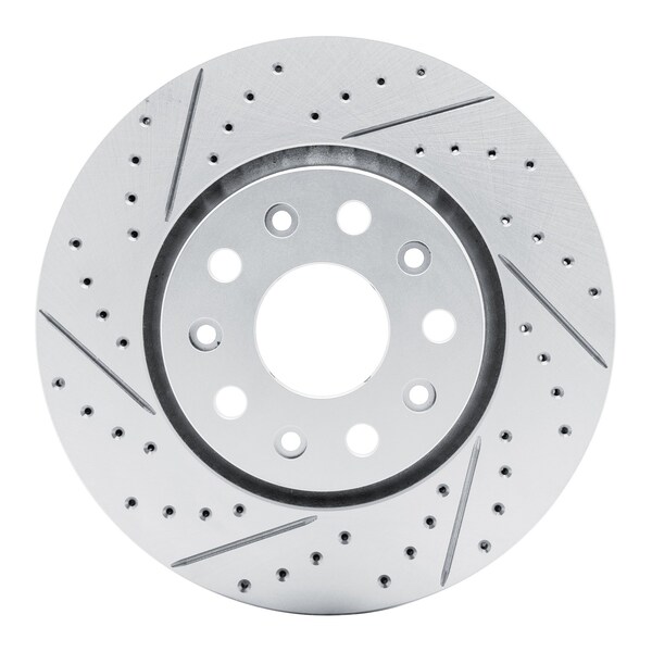 Dynamic Friction Co DFC Geoperformance Rotor - Drilled and Slotted 830-42038L - main