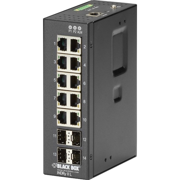 Black Box BLACK BOX Ethernet Switch 10-Port 10/100/1000 Mb/s Managed LIG1014A - main