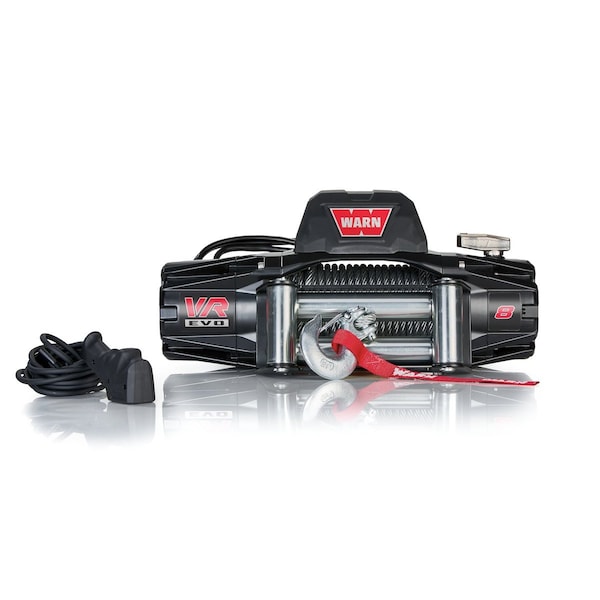 Warn Winch VR8 Vehicle Mounted; Vehicle Recovery Winch; 12 Volt Electric; 8000 Pound Line Pull Capacity 103250 - main
