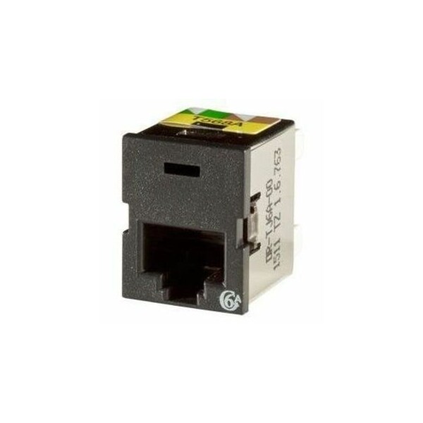 Ortronics 1-PORT MOD JACK 110 8W8P UTP, T568A/B CAT6A IP10 CLARITY10G TJ6A-00 - main