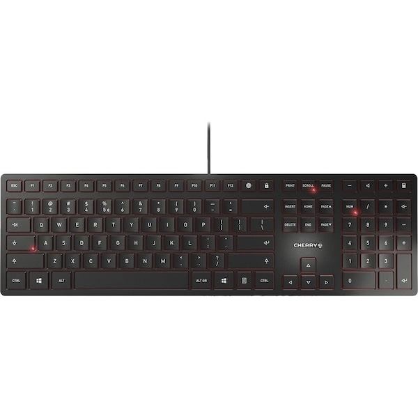 Cherry KC 6000 SLIM Black Wired Keyboard JK-1600EU-2 - main