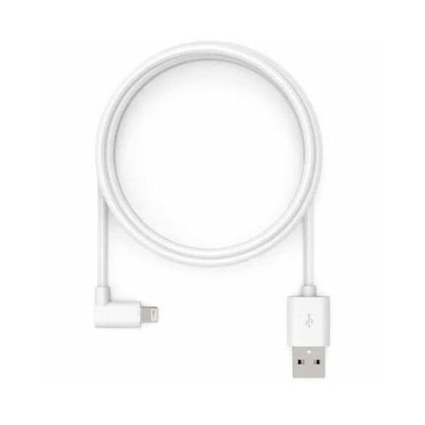 Compulocks 6ft USB-C Male to 90 Degree Lightning Charging Cable Right Angle White 6FTC90DLT01 - main