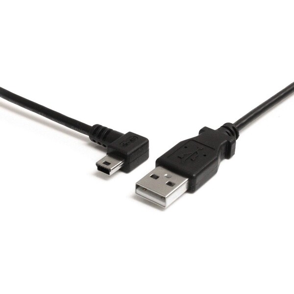 Startech.Com 6 ft USB to Left Angle Mini USB Cable USB2HABM6LA - main