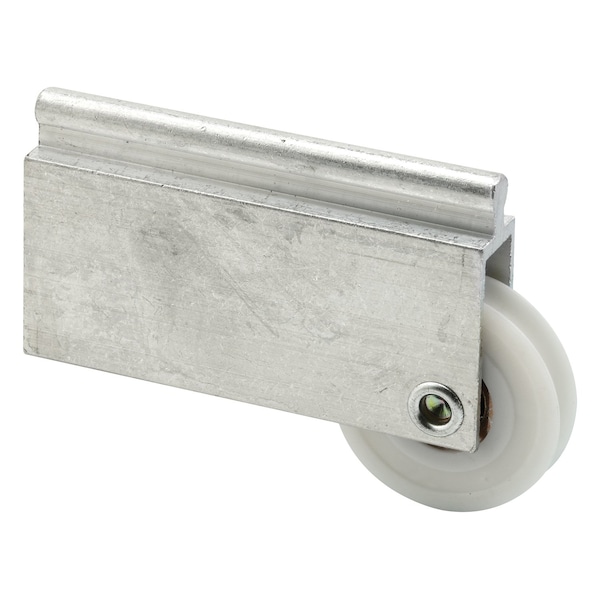 Prime-Line Prime-Line 1-1/2 in. D X 1.75 in. L Aluminum/Nylon Mirror Door Roller Assembly 1 pk N 6599 - main