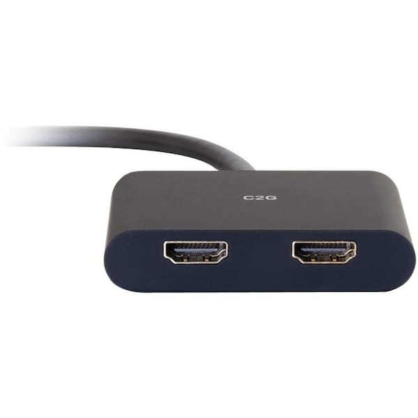 C2G DISPLAYPORT TO HDMI MONITOR SPLITTER - 2 PORT 4K HDMI MST HUB 54293 - main