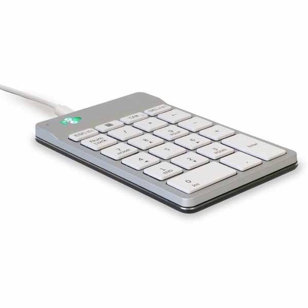 R-Go Numpad Break, numeric keypad, wired, white RGOCONMWDWH - main