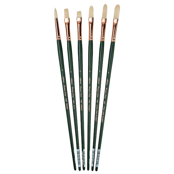 Silver Brush Grand Prix Size 4 Variety Set, 6-Piece Set GP-1065 - main