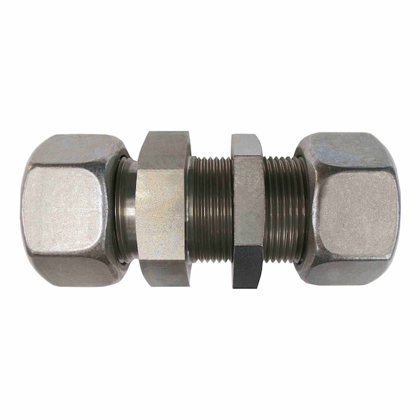 Brennan Industries Tube Bulkhead S20 Straight, Steel D2700-LN-S20-S20 - main