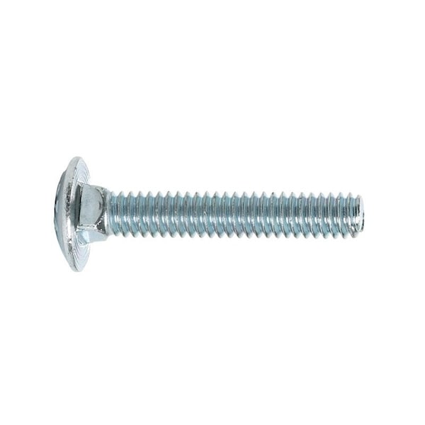 Hillman 1/4 in. X 1-1/2 in. L Zinc-Plated Steel Carriage Bolt, 100PK 7240018 - main