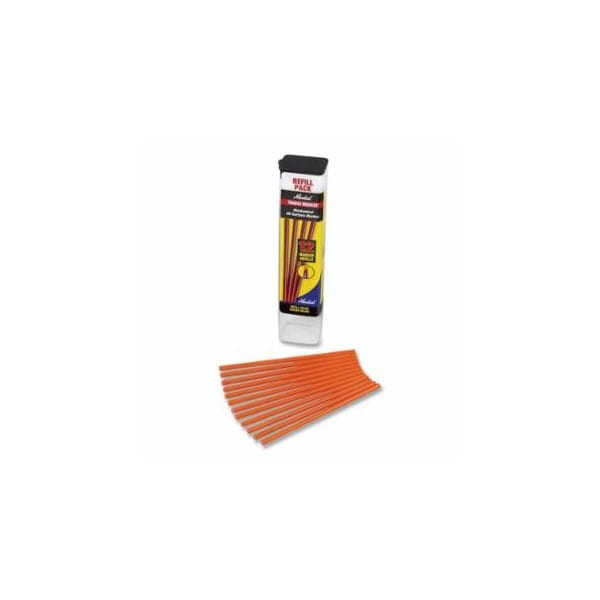 Markal TRADES-MARKER Mechanical Grease Pencil Refill, 3 mm Tip, Orange, 12PK 434-96247 - main