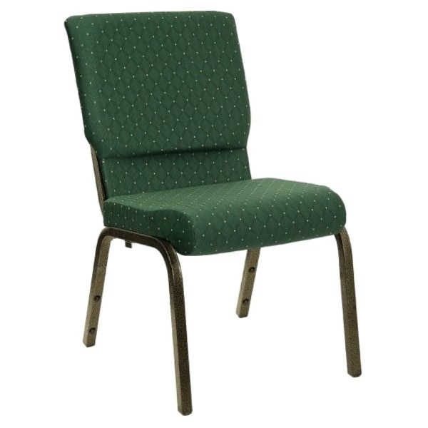 Flash Furniture Fabric Church Chair, Green XU-CH-60096-GN-GG - main