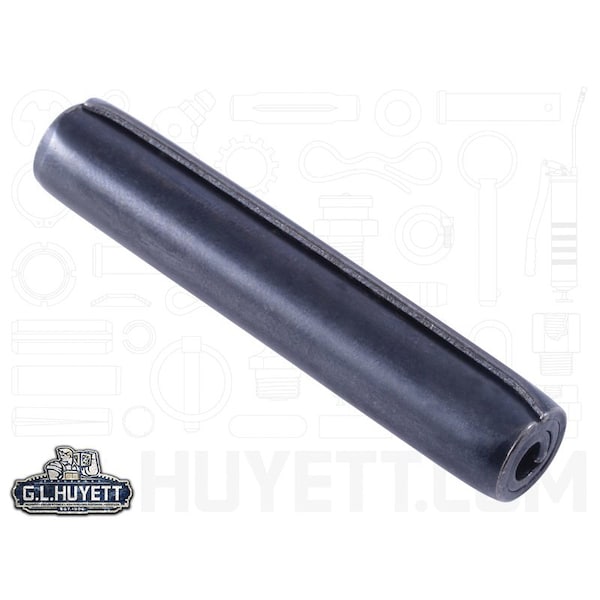 Huyett Coiled Spring Pin, Heavy Duty, High Carbon Steel, 0.375 in Dia x 2.000 in Length SPC-375-2000H - main