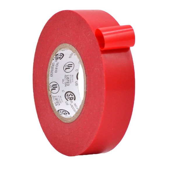 Wod Tape ETC760 General Purpose Electrical Tape Red UL-CSA listed core: 3/4 in. X 60 ft, 200PK WOD ETC760-00750-200-60-RED - main