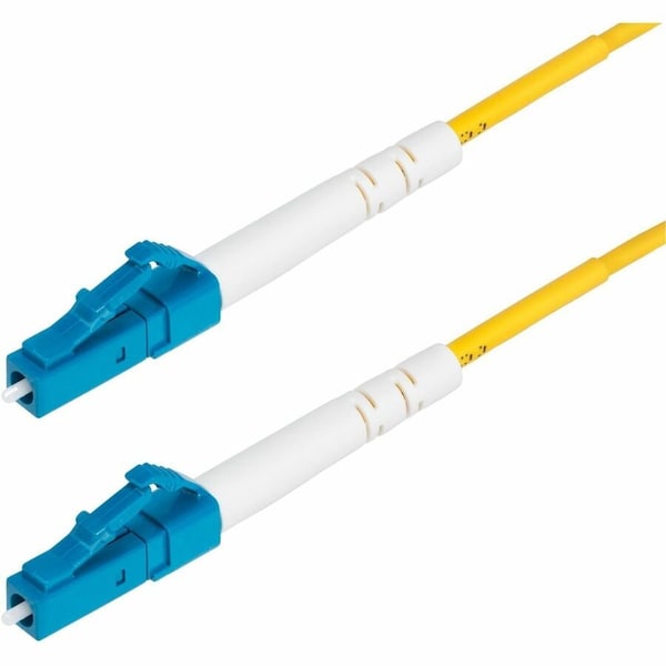 Startech.Com 30m 98.4ft LC to LC UPC OS2 Single Mode Simplex Fiber Optic Cable, 9/125m, 40G/100G, Bend SPSMLCLC-OS2-30M - main