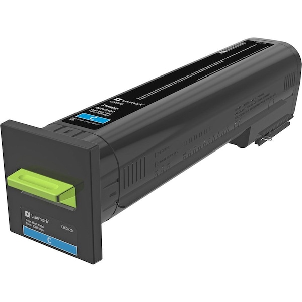 Lexmark Cx820 Cyan High Yield Toner Cartridge 82K0H20 - main