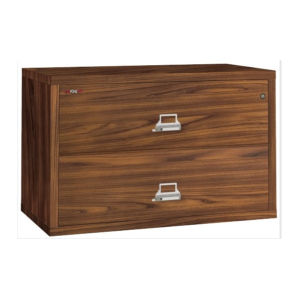 Fireking 2 Drawer, 1 Hr Fire & impact rated, 44" wide lateral Light Chestnut 2-4422-CLC - main