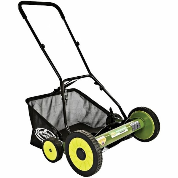 Sun Joe Manual Reel Mower w/ Grass Catcher, 20 inch MJ502M - main