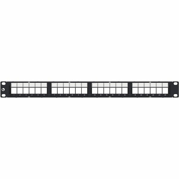 Commscope 24-PORT 1U SL SERIES UTP BLACK 760237040 - main