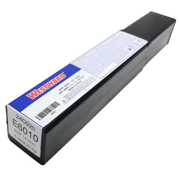 Westward 14" Stick Electrode 5/32" Dia., AWS E6010, 5 lb. 24D920 - main