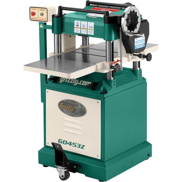 Grizzly 15" 3 HP Planer w/ Spiral Cutterhead G0453Z - main