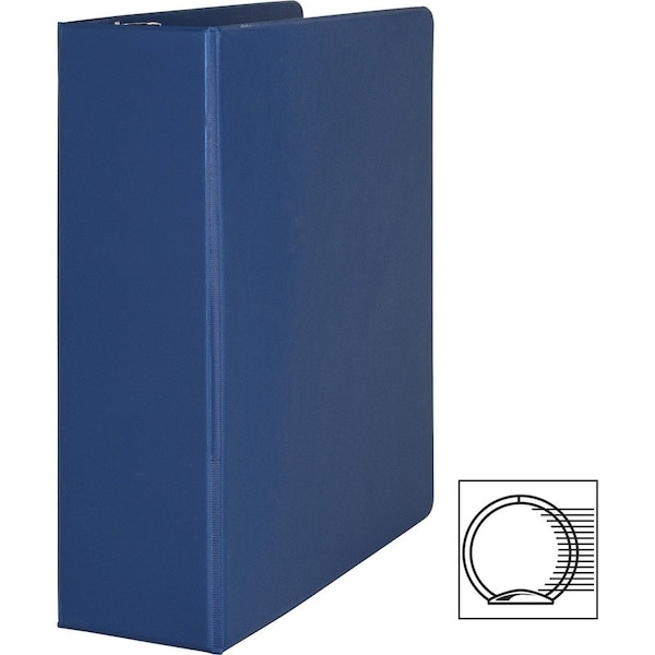 Business Source Ring Binder, Dark Blue, Vinyl BSN28661 - main