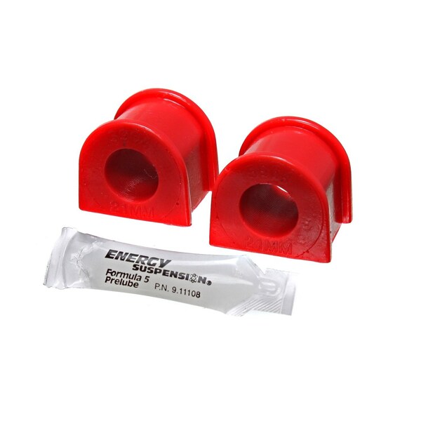 Energy Suspension Stabilizer Bar Mount Bushing, 21 mm Bar Diameter; Red; Polyurethane 19.5105R - main