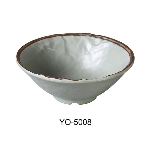 Cocinando 8 x 3 in. Yoto Melamine Ramen Bowl, Matte - 32 oz, 24PK CO4233186 - main