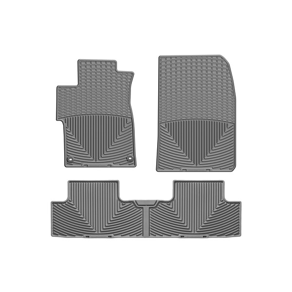 Weathertech Grey, Front and Rear All Weather Floor Mats WTHG330197 - main