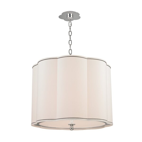 Hudson Valley Lighting Sweeny 4 Light Pendant 20 In. Polished Nickel 7920-PN - main