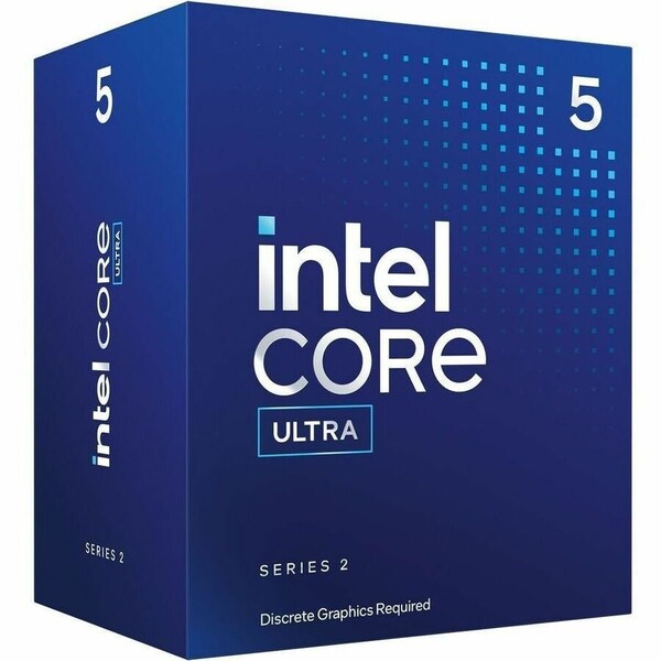 Intel BOXED CORE ULTRA 5 PROCESSOR 225F UP TO 4.90 GHZ BX80768225F - main