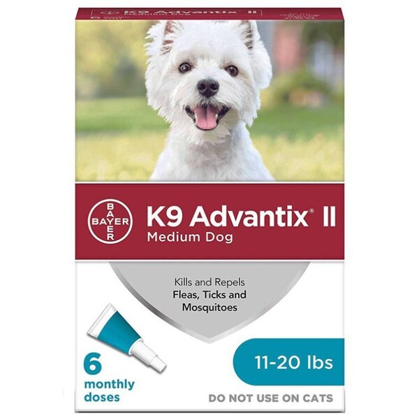 Advantix K9 teal, 11-20lbs, 6PK 60259 - main