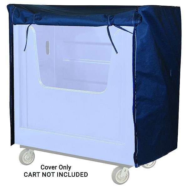 Royal Basket Trucks Nylon Cover, 50 1/2" L, 47" H, Navy Blue G36-VV1-BNN - main