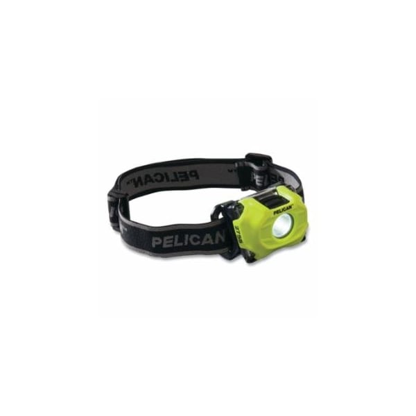 Pelican 2755 LED Headlamp, 3-AAA Batteries, 118 lm High, Yellow 562-027550-0103-245 - main