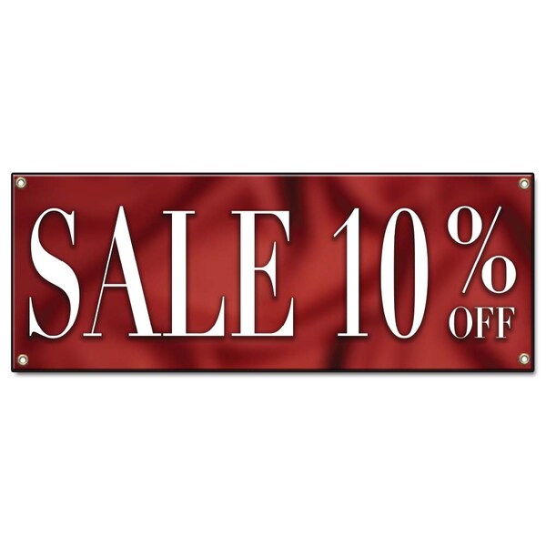 Signmission Sale 10% off Banner Concession Stand Food Truck Single Sided B-120-30148 - main