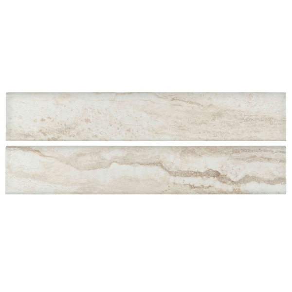 Msi Bernini Bianco Bullnose 3 In. X 18 In. Porcelain Wall Tile, 30PK ZOR-PT-TR-0112 - main